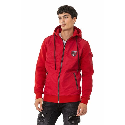 Худи Cipo & Baxx, размер M, красный