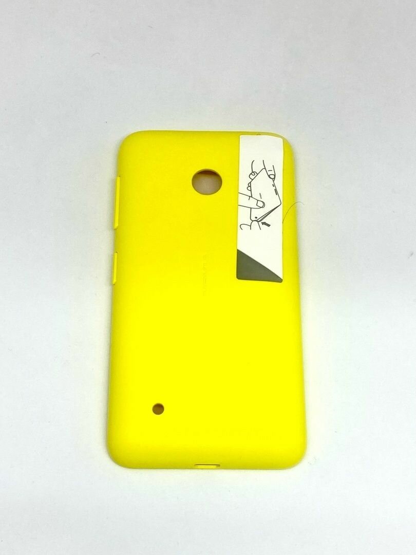 Задняя крышка для Nokia Lumia 530 (RM-1019) желтый