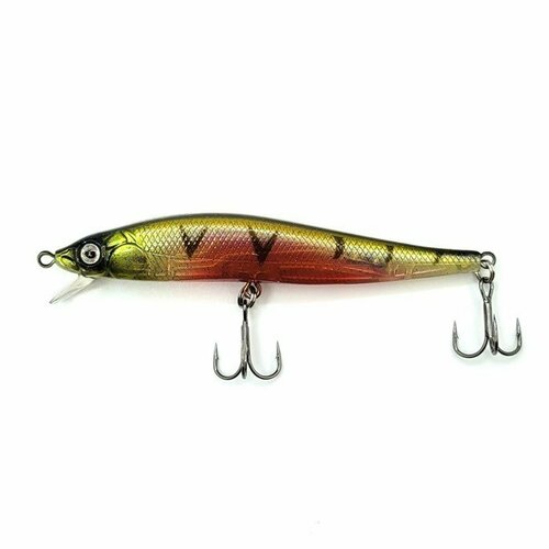 фото Воблер namazu ac-dc long, 10 см, 10 г, минноу, плавающий (0.5-1.5 м), цвет 17 (комплект из 5 шт)