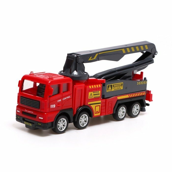 Машина инерционная «Пожарная служба», микс (комплект из 5 шт)