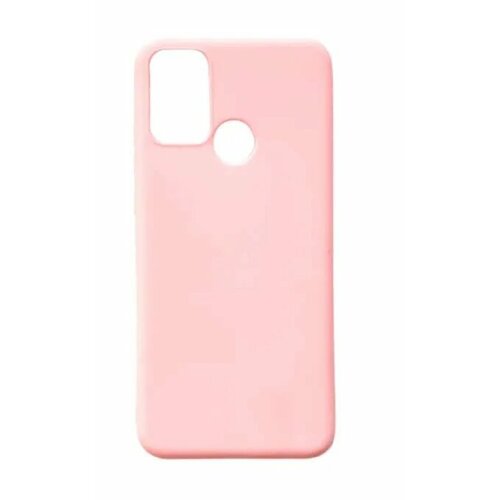 Fixtor/Чехол накладка для Huawei Honor 9A силикон тонкий матовый розовая