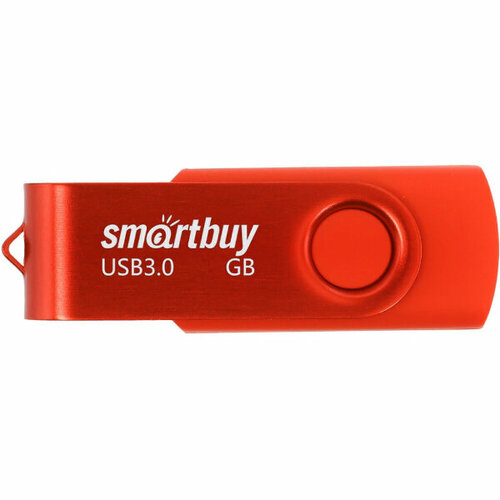 Память Flash USB 128 Gb Smartbuy Twist Red USB 3.0 память usb flash 128 гб smartbuy crown series [sb128gbcrw bl]