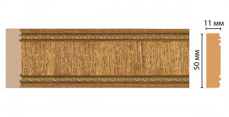 Молдинг Decomaster 156-4ДМ В51хШ11хД2400 мм / Декомастер.