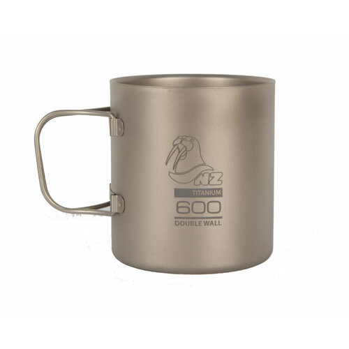 Кружка-термо NZ TI DOUBLE WALL MUG 600мл кружка туристическая из титана для походных условий nz