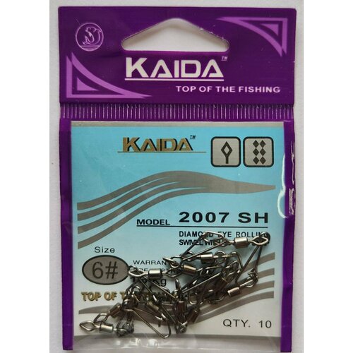 фото Карабин с вертлюгом для рыбалки каида 2007 №6 kaida