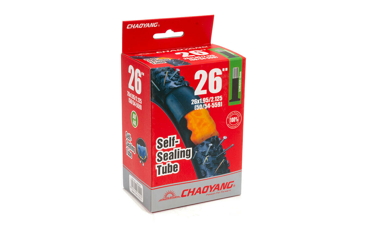 Камера CHAO YANG 26"x1.95/2.125 AV 48мм антипрокольная бутиловая