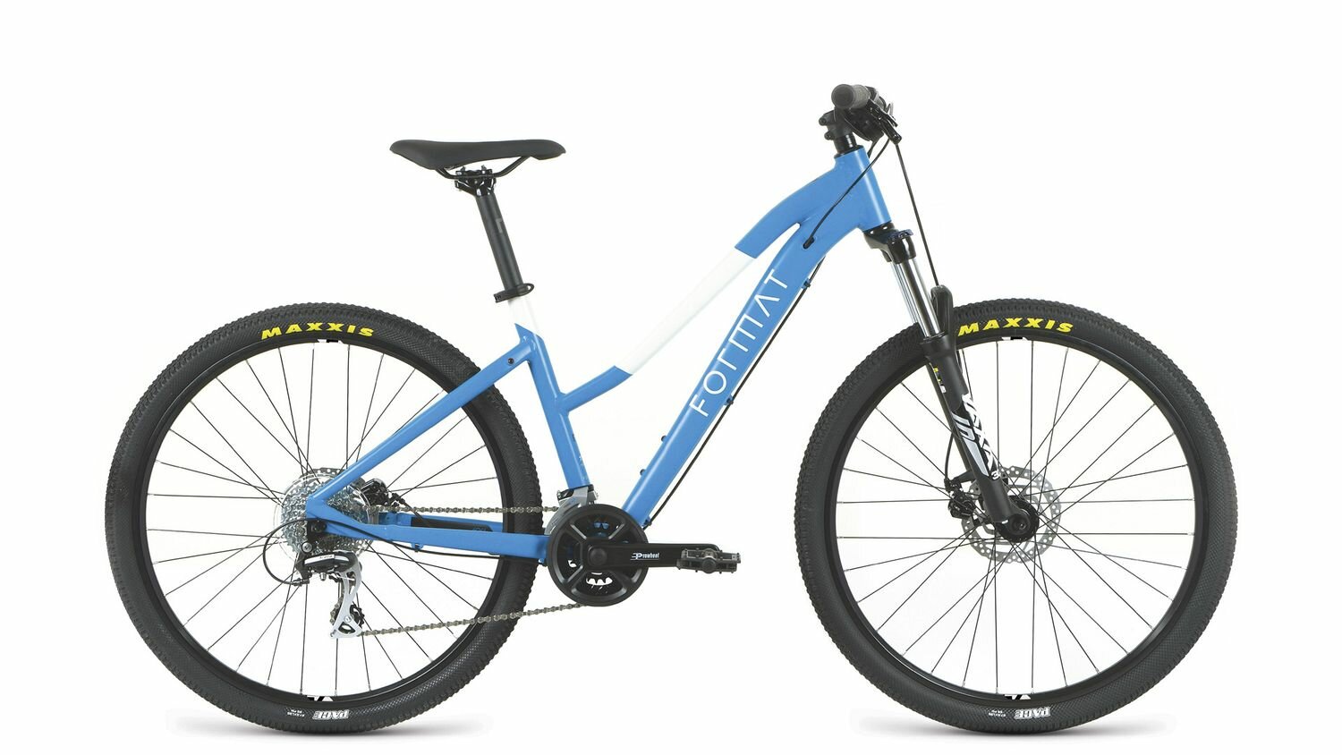 Велосипед FORMAT 7714 27,5" (2022) (Велосипед FORMAT"22 7714 27,5, M, синий мат, RBK22FM27510)