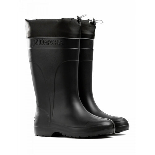 фото Сапоги дарина из эва с утеплителем селена гео черный, размер 36-37