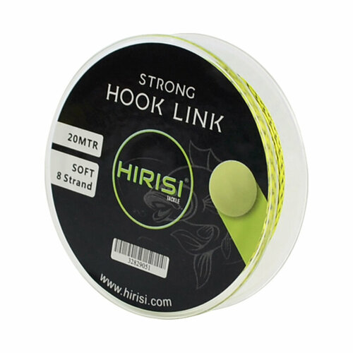 Плетенка поводковый материал Hirisi Hook Link 20lb 20м. поводковый материал korda dark matter braid 20lb 20м