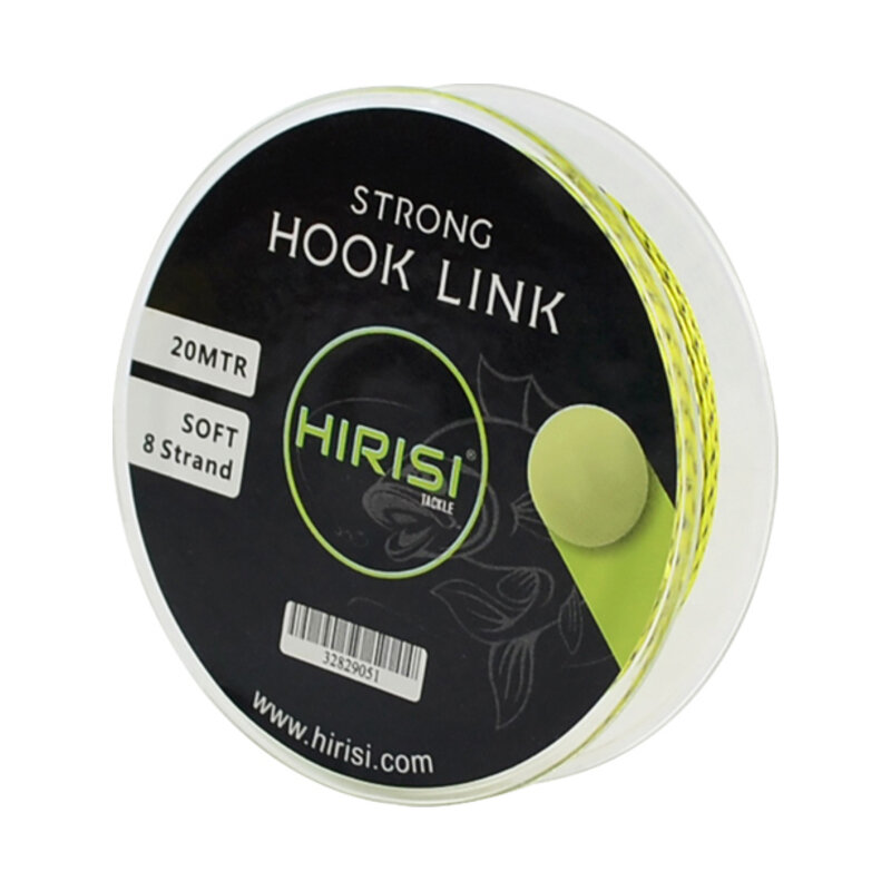 Плетенка поводковый материал Hirisi Hook Link 20lb 20м.