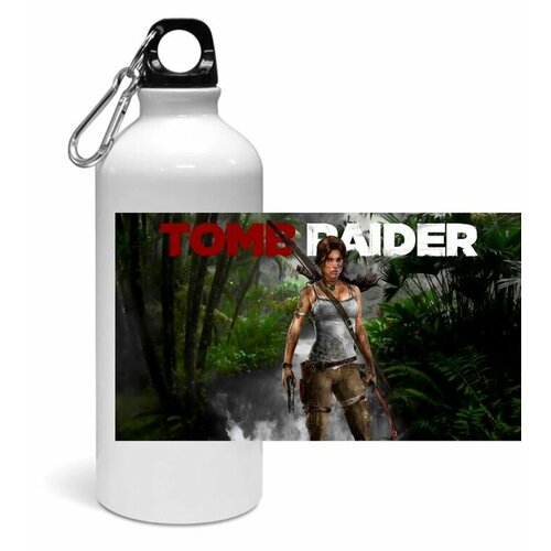 фото Спортивная бутылка расхитительница гробниц, tomb raider №9 animashop