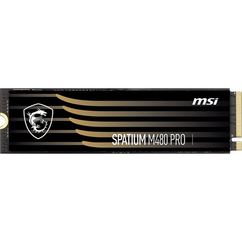 Накопитель SSD 4Tb MSI SPATIUM M480 PRO (SPATIUM M480 PRO PCIe 4.0 NVMe M.2 4TB) (S78-440R050-P83)