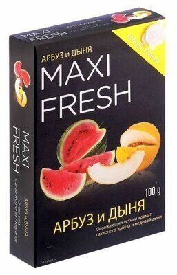 Ароматизатор под сиденье автомобиля Maxifresh Арбуз&Дыня 100 г. гелевый