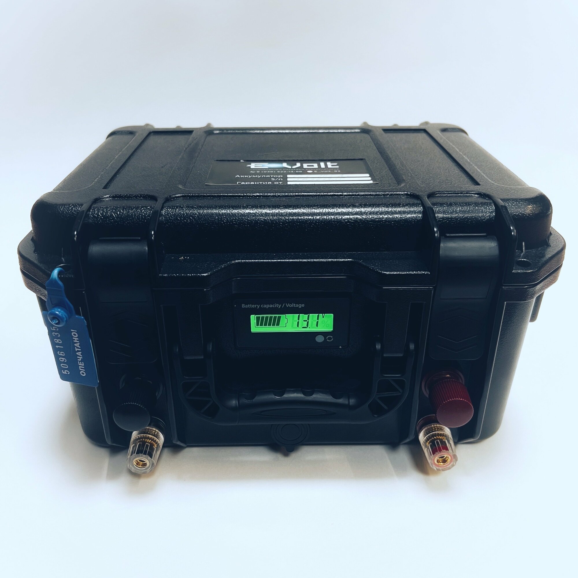 Аккумулятор тяговый переносной LiFePo4 12v 105Ah