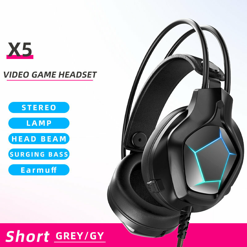 Наушники CCPOR X5 с объемным звуком и игровым микрофоном многоканальные 7.1 — фото 11