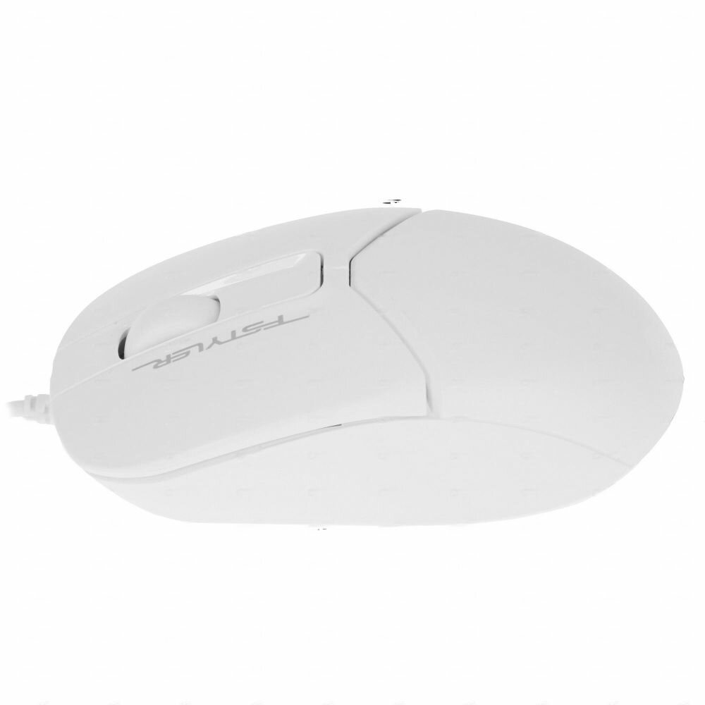 Мышь A4TECH Fstyler FM12, оптическая, проводная, USB, белый [fm12 white] - фото №19
