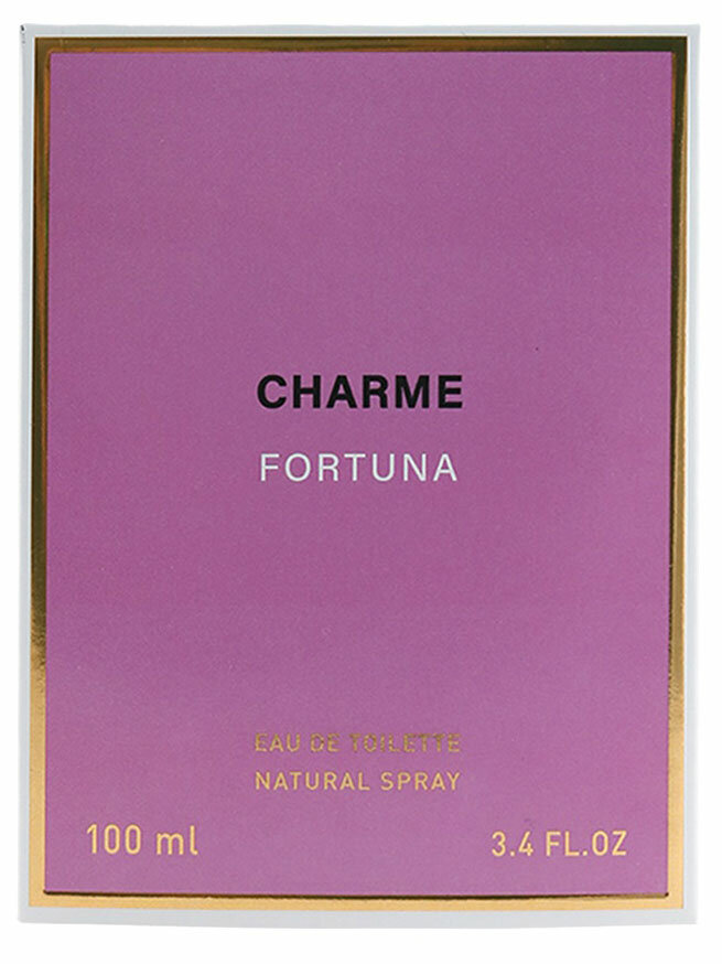 Туалетная вода женская 100 мл, Charme Fortuna