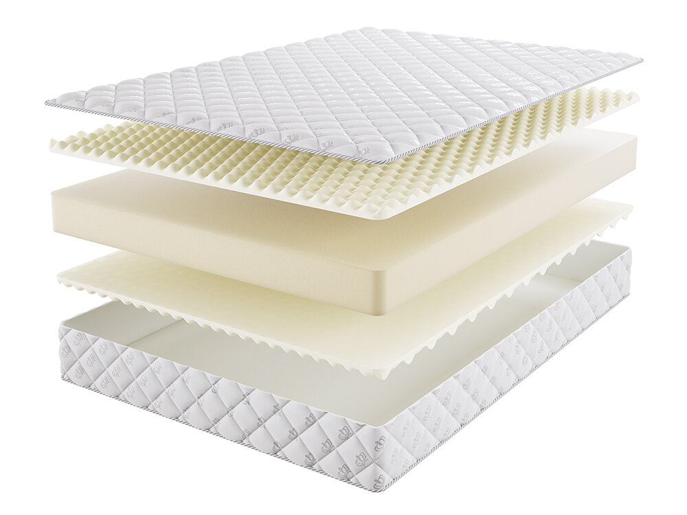 Матрас Beautyson Roll Foam Hard 14 Massage Double 80х200