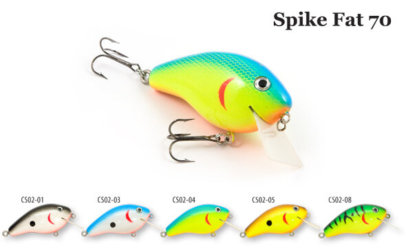 Воблер деревянный Raiden Spike Fat 70 мм 20 гр. CS02-07