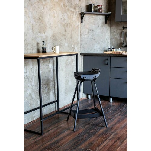 Барный стул playwoods для кухни и дома из дерева Черный