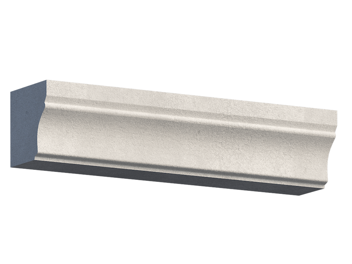 фото Плинтус из дагестанского натурального камня П15 80 белый