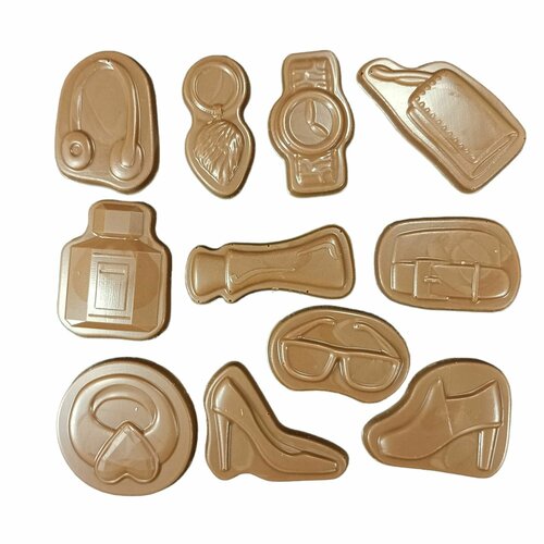 Подарочная шоколадная плитка FradeФраде - Набор мини Часы комплект 11шт вес-50г молочный 500₽