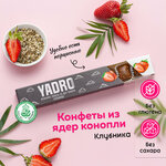 Конфеты из ядер конопли YADRO Energy Клубника - изображение