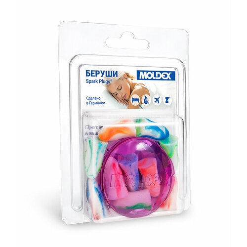 Moldex Беруши PocketPaK Spark Plugs №10. 7850, цвет в ассортименте
