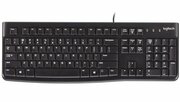 Клавиатура Logitech K120, мембранная, проводная, USB, черный (920-002583) Английская раскладка!