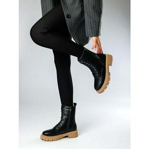 фото Ботинки color me, размер 39, черный