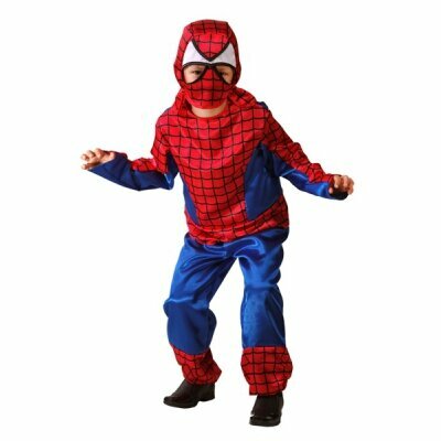 Детский карнавальный костюм Человек-Паук, рост 122 см