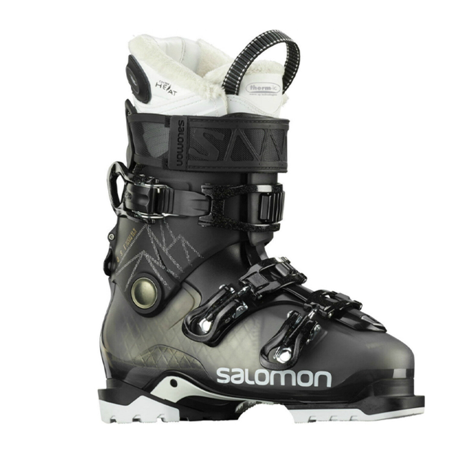 Горнолыжные ботинки Salomon Qst Access 80 CH W Black/Antracite Transluce