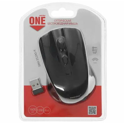 Мышь беспроводная оптическая Smartbuy ONE 352AG-RK 67000₽