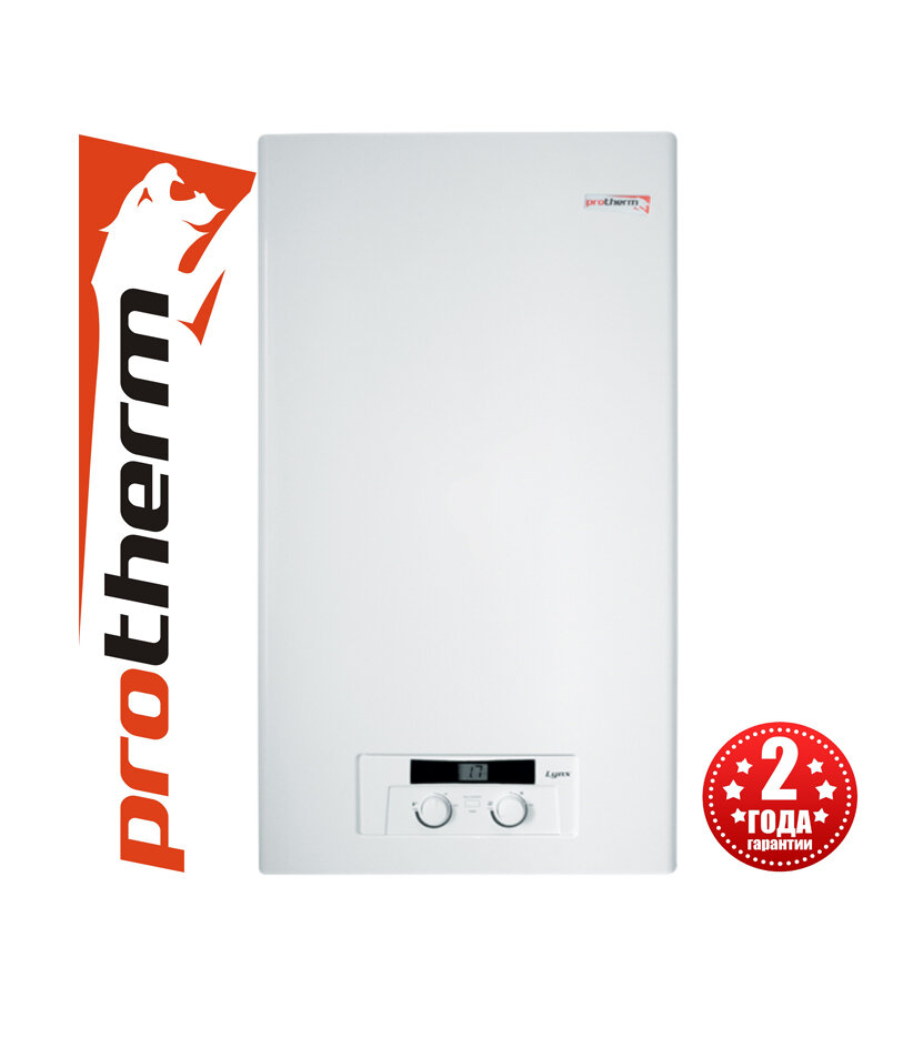 фото Настенный газовый котел PROTHERM Рысь HK 28, двухконтурный (закрытая камера)