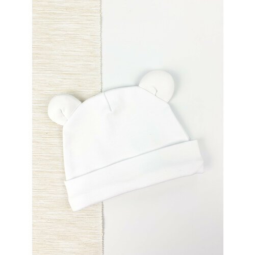 фото Шапка carrot, размер 36/38, белый