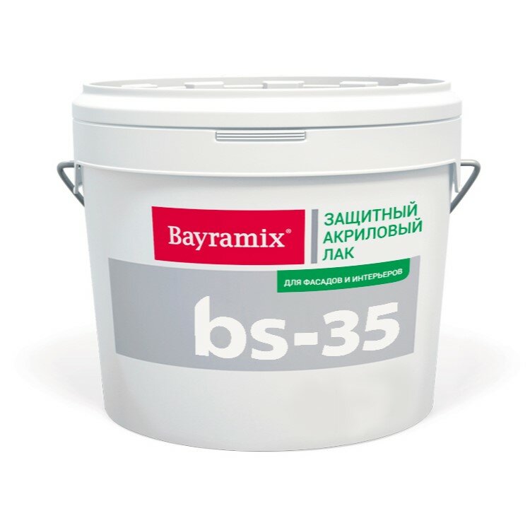 Лак защитный фасадный Bayramix BS-35 полуматовый (5кг)