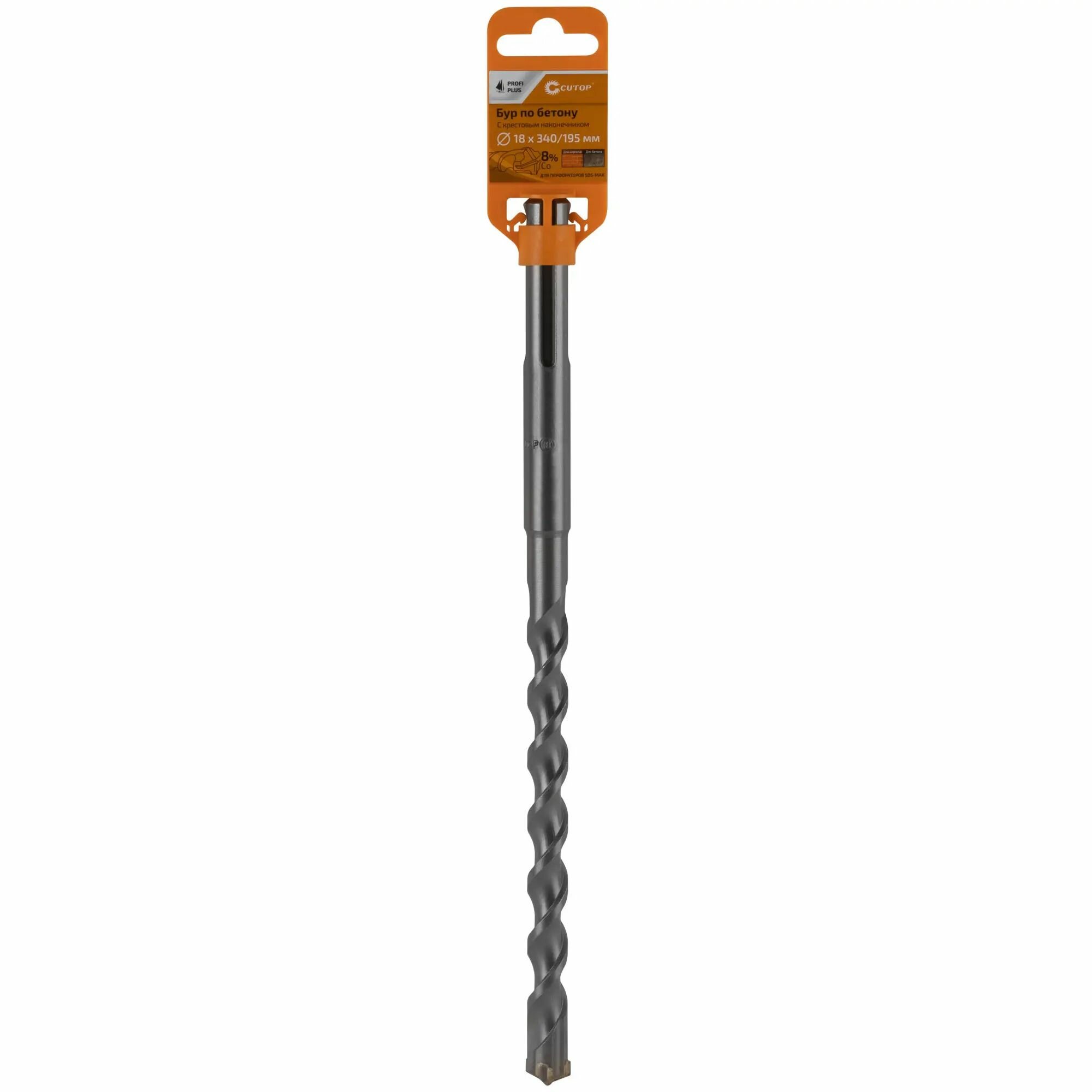 Бур по бетону SDS-max Cutop 18x340 мм - фото №7