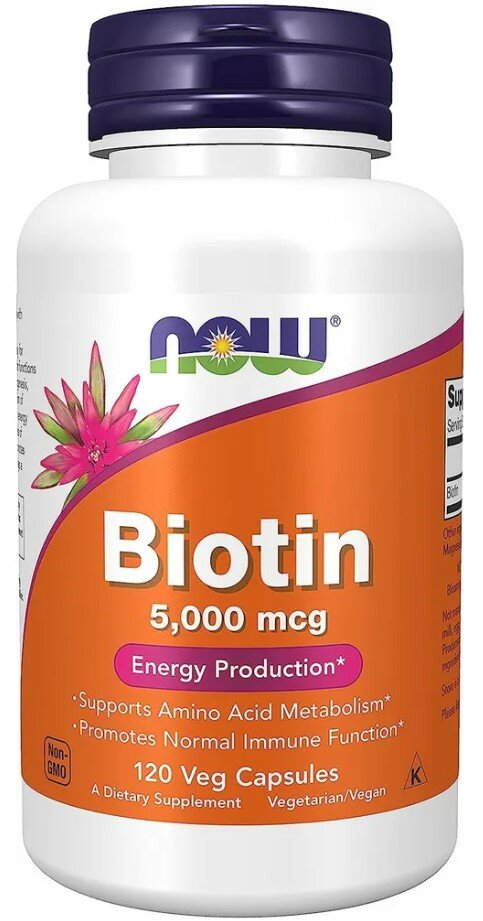 фото Капсулы NOW Biotin