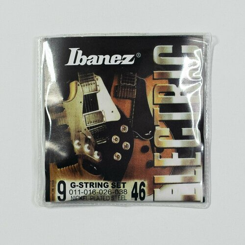 Cтруны для электрогитары ibanez NICKEL PLATED STEEL 9-46 487₽