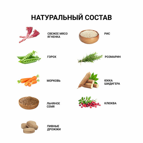 Mealfeel Корм сухой для стерилизованных кошек, с ягненком, 400 гр.