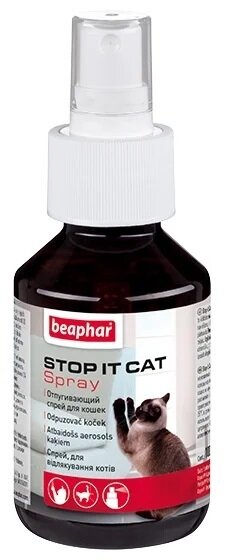 Спрей для отпугивания кошек Beaphar Stop it Cat, 100 мл