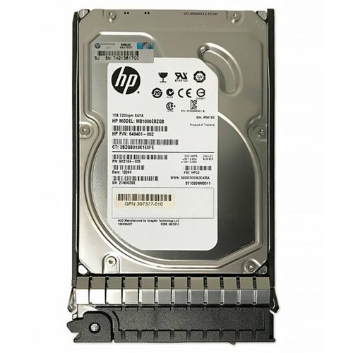 Жесткий диск HP 610852-001 1Tb 7200 SATA 3,5