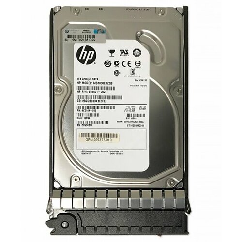 Жесткий диск HP 610529-B21 1Tb 7200 SATA 35 HDD 20660₽