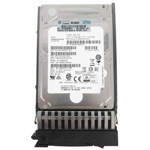 Жесткий диск HP HDEBC03CAA51 300Gb 10000 SAS 2,5