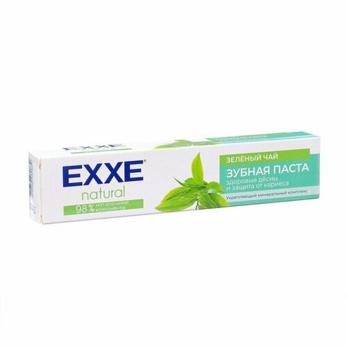 Зубная паста EXXE natural Зелёный чай, 75 мл (комплект из 10 шт)