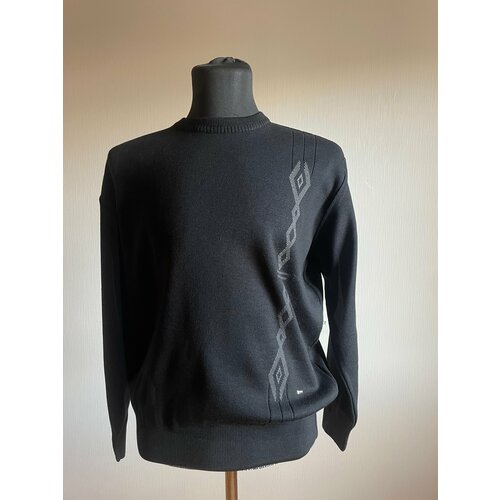 Свитер , шерсть, размер M, черный