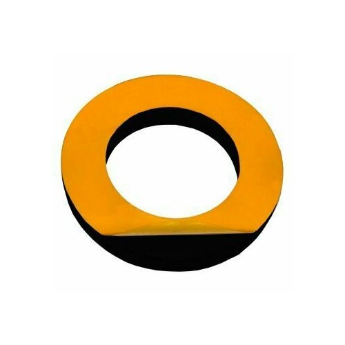 Манжета сантехническая, канализационная, под бачок унитаза, с клеевым слоем