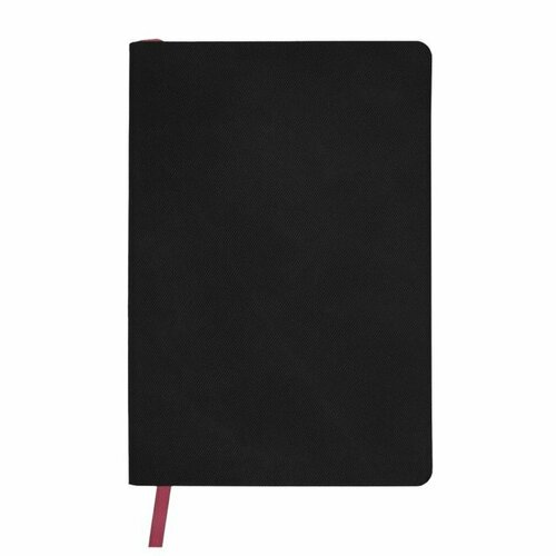 Ежедневник недатированный А5, 136 листов MEGAPOLIS JEANS, обложка искусственная кожа, ляссе, бежевый блок 70 г/м2, чёрный (комплект из 3 шт)