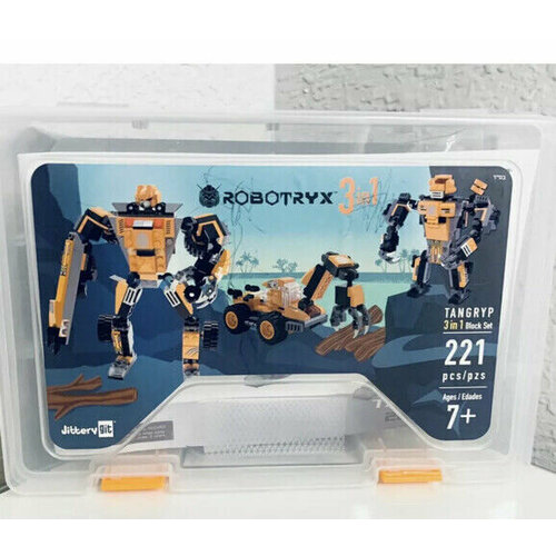 Конструктор Robot Stem Toy 3 in 1 Fun 221 деталь программируемый конструктор робот weeemake weeebot 3 in 1 stem robot kit