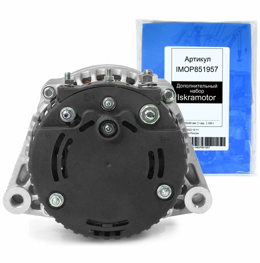 Генератор MAHLE MG543 AAK5724 для Steyr WD615, CNHTC SINOTRUK Howo, HANIA, Beifan Benchi, Shaanxi, аналог VG1560090011, 28В, 55A (IMA303592) — фото 2
